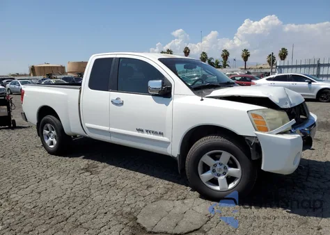 2005 Nissan Titan Xe from USA, damaged, VIN 1N6AA06B65N544603